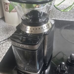 Cuisinart Burr Coffee Grinder - Black and Silver